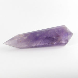 Brazilian Amethyst Vogel-Cut® 12-sided Healing Wand