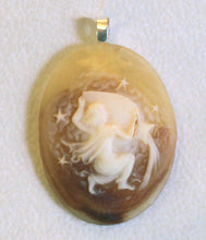 Load image into Gallery viewer, Zodiac Pendant Resin Cameo - Aquarius the Water Bearer