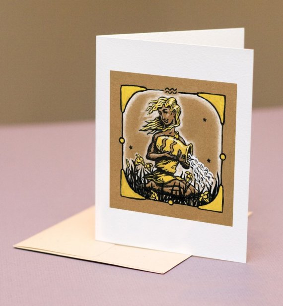 Astrology Card for Aquarius
