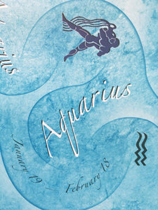 Aquarius Birthday Wrapping Paper