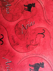 Aries Wrapping Paper is perfect for a birthday or baby shower
