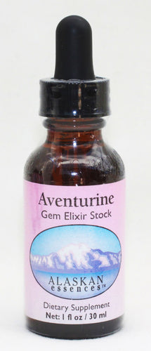 Aventurine Gem Elixir 1 oz Alaskan Essences