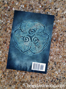Wicca Journal with Celtic Wolf Design