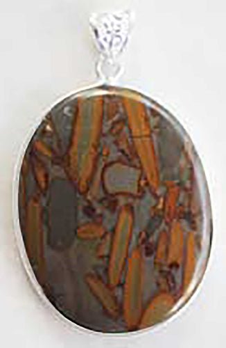 Bamboo Stone Pendant