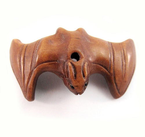 Bat Ojime Bead