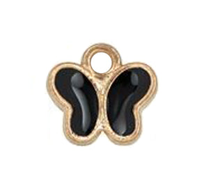 Black Butterfly Charm from Sweet & Petite