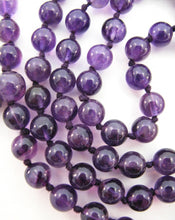 Load image into Gallery viewer, Brazilian Amethyst Mala 7mm Prayer Beads
