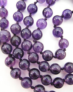 Brazilian Amethyst Mala 7mm Prayer Beads