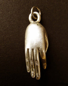 Buddha Hand Brass Charm
