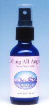 Calling All Angels Flower and Gem Sacred Space Spray 2 oz size