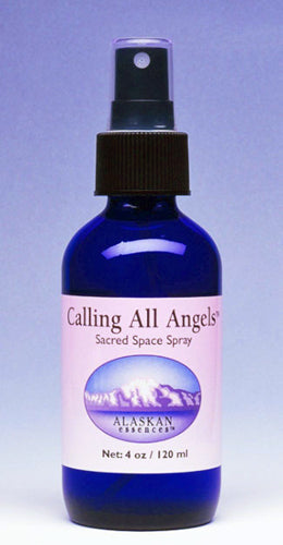 Calling All Angels Flower and Gem Sacred Space Spray 4 oz size