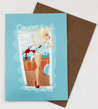 Load image into Gallery viewer, Cancer Sign Jetson&#39;s Style Zodiac Post Card