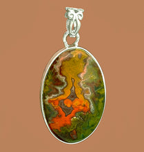 Load image into Gallery viewer, Cady Mountain Agate Pendant - for work that pays off big.