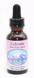 Celestite Gem Elixir 1 oz Alaskan Essences