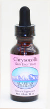 Load image into Gallery viewer, Chrysocolla Gem Elixir 1 oz Alaskan Essences