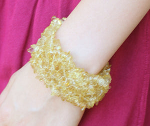 Genuine Gemstone Stretch Bracelet