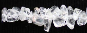 Clear Quartz Natural Gemstone Chip Necklace