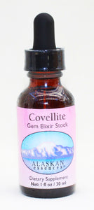 Covellite Gem Elixir 1 oz Alaskan Essences