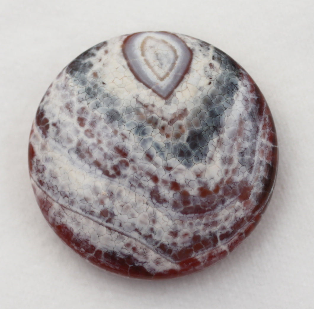 Dragon Veins Agate Bead 
