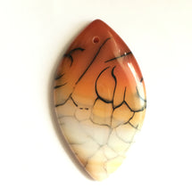 Load image into Gallery viewer, Dragon Veins Agate Horse Eye Bead