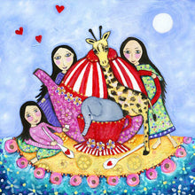 Load image into Gallery viewer, Whimsical Card by Lindy Longhurst