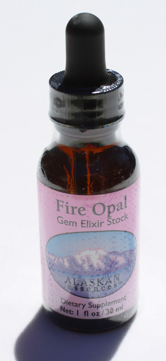 Fire Opal Gem Elixir 1 oz Alaskan Essences – Life is a Gift Shop