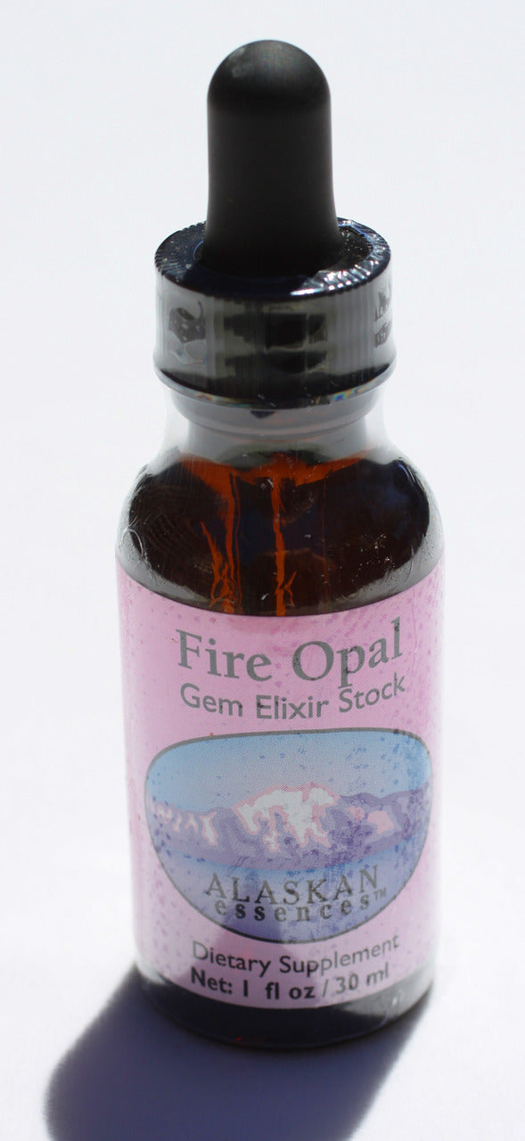 Fire Opal Gem Elixir 1 oz Alaskan Essences
