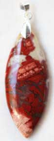 Flame Agate Pendant for Good Judgment During Times of Risk and Adventure, Grace, and Kundalini Yoga