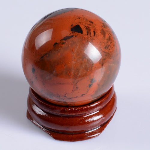 Flame Jasper Sphere 1.25 inch diameter