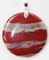 Load image into Gallery viewer, Flame Agate Pendant for Good Judgment During Times of Risk and Adventure, Grace, and Kundalini Yoga