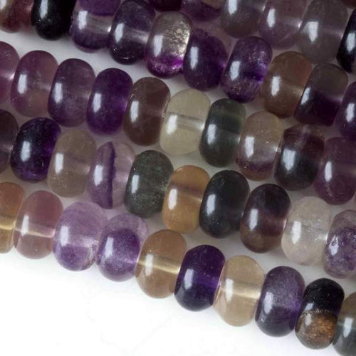Fluorite Beads Rondelles