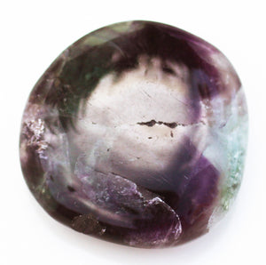 Fluorite Palm Stone does a lot more than strengthen your bones and teeth