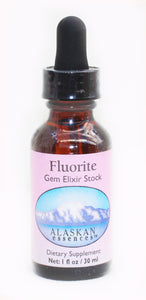 Fluorite Gem Elixir 1 oz Alaskan Essences