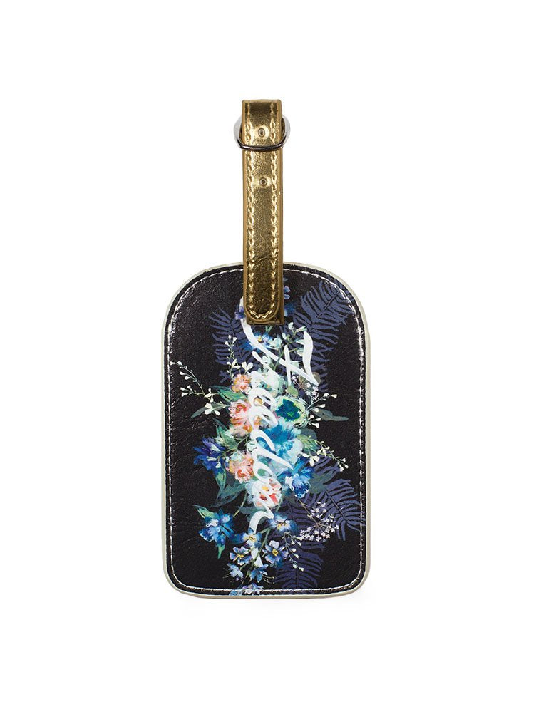 Freedom Bouquet Luggage Tag from Papaya Art