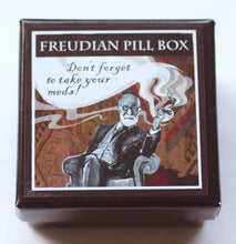 Load image into Gallery viewer, Freudian Pill Box: Don&#39;t forget to take your meds!