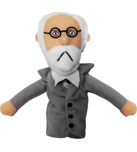 Sigmund Freud Finger Puppet and Fridge Magnet
