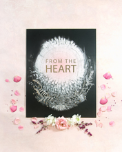 Load image into Gallery viewer, From the Heart Papaya Art Panel Print