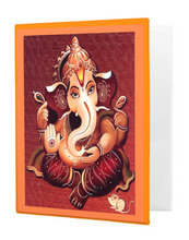 Load image into Gallery viewer, Ganesh Mini Binder 1.5 Inch Avery Binder