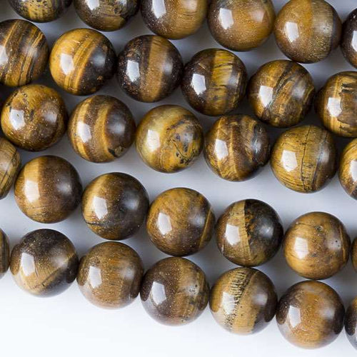 Golden Tiger's Eye Beads Round 11.9mm Beads