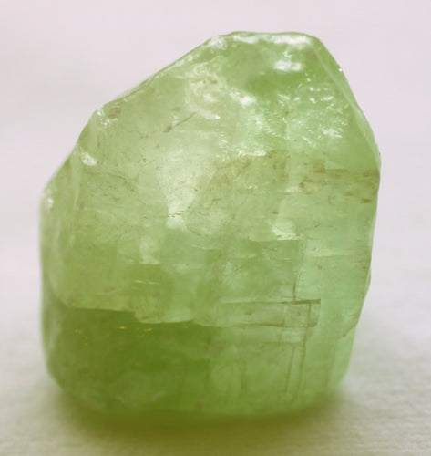 Green Rough Calcite Stone in 9/10 ounce size