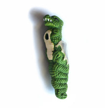 Load image into Gallery viewer, Green Dragon Ceramic Bead