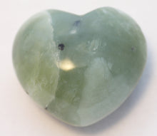 Load image into Gallery viewer, Green Jade Puffy Heart