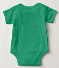 Load image into Gallery viewer, Unicorn Kelly Green Cotton Jersey Body Suit for 18 Month Old
