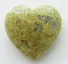 Load image into Gallery viewer, Green Opal Puffy Heart