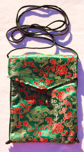 Tarot Bag with Flap in Brocade Bag