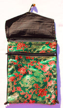 Load image into Gallery viewer, Tarot Bag with Flap in Brocade Bag
