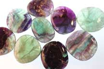 Fluorite Palm Stone does a lot more than strengthen your bones and teeth