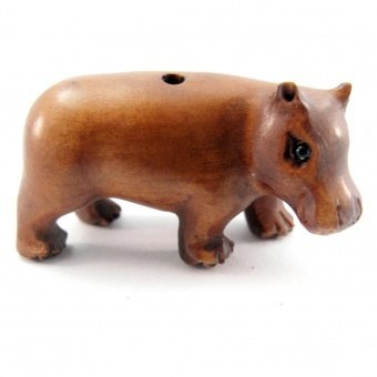 Hippo Ojime Bead