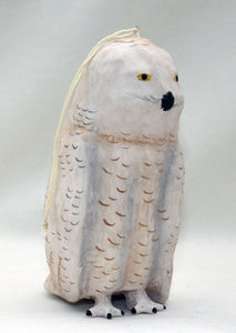 Snowy Owl Papier Mache Ornament from Cody Foster & Co