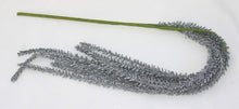 Load image into Gallery viewer, Flocked Fern Branch Decor - great for contemporary holiday setting